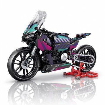 Конструктор BMW Cyberpunk гоночний мотоцикл 600 деталей qm00204 фото