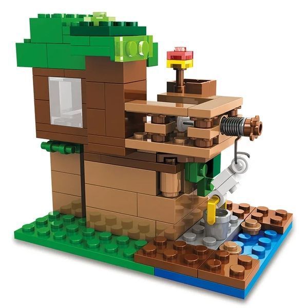 Конструктор Minecraft SJ81004 Будинок на дереві 178 деталей Майнкрафт MineWorld My World SJ81004 фото