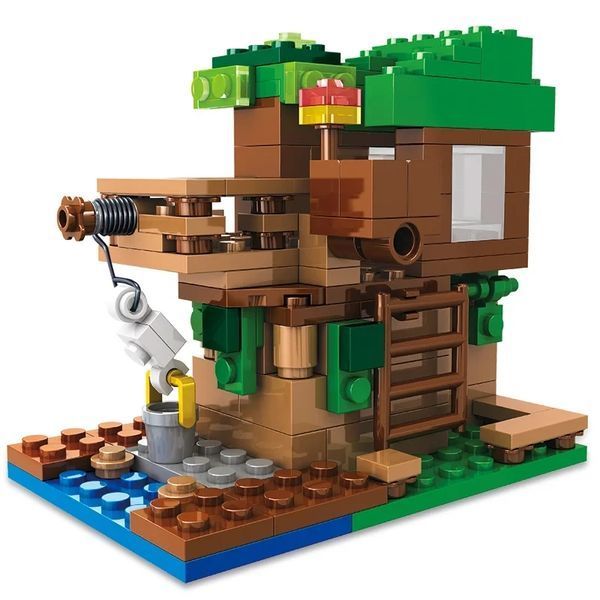 Конструктор Minecraft SJ81004 Будинок на дереві 178 деталей Майнкрафт MineWorld My World SJ81004 фото