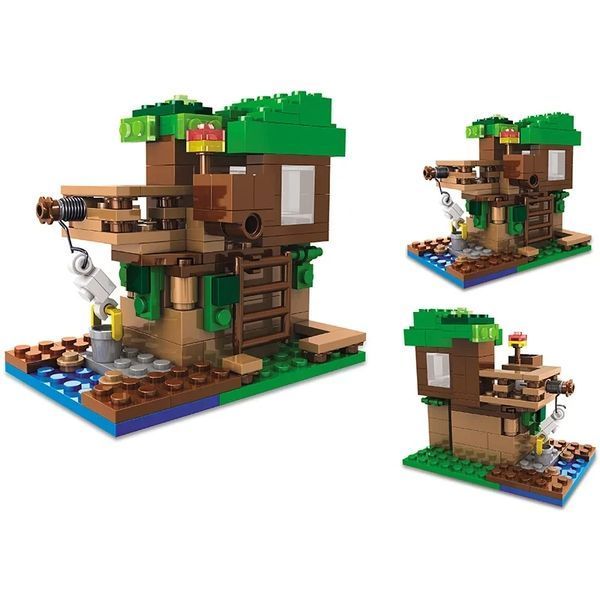 Конструктор Minecraft SJ81004 Будинок на дереві 178 деталей Майнкрафт MineWorld My World SJ81004 фото