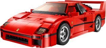 Конструктор спорткар Ferrari F40 гоночная машина 1158 деталей 10248 фото