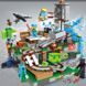 Конструктор Minecraft SJ82003 Гірська печера 587 деталей Майнкрафт MineWorld My World SJ82003 фото 4