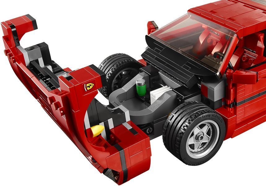 Конструктор спорткар Ferrari F40 гоночная машина 1158 деталей 10248 фото