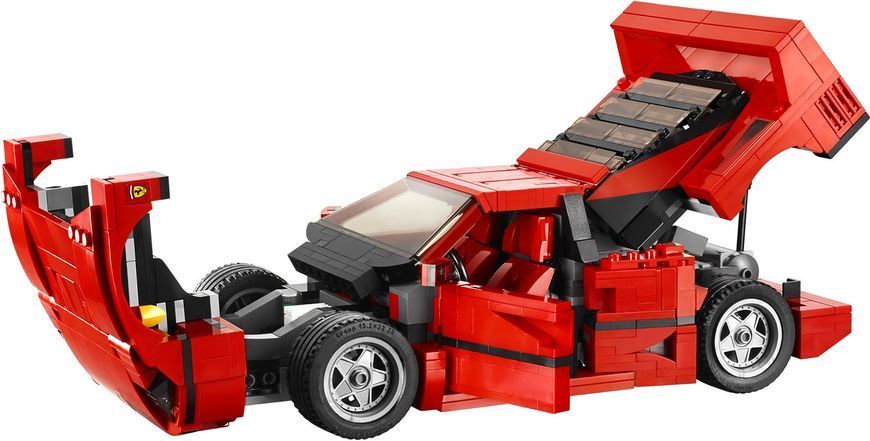 Конструктор спорткар Ferrari F40 гоночная машина 1158 деталей 10248 фото