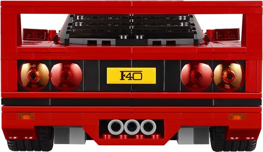 Конструктор спорткар Ferrari F40 гоночная машина 1158 деталей 10248 фото