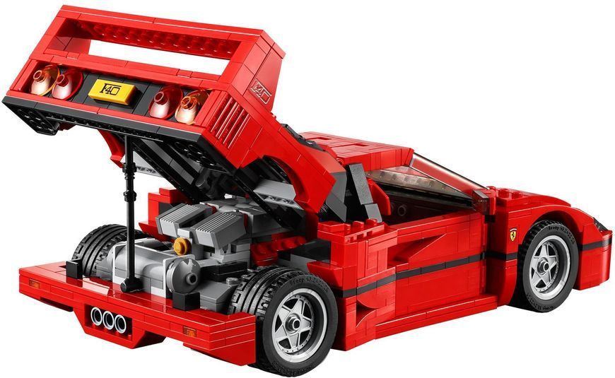 Конструктор спорткар Ferrari F40 гоночная машина 1158 деталей 10248 фото