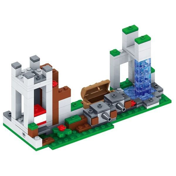 Конструктор Minecraft АА8003 Застава меча з фігурками 359 деталей Майнкрафт MineWorld My World АА8003 фото