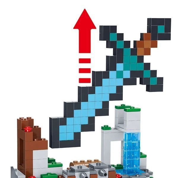 Конструктор Minecraft АА8003 Застава меча з фігурками 359 деталей Майнкрафт MineWorld My World АА8003 фото