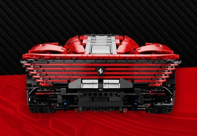 Конструктор спорткар Ferrari Daytona SP3 гоночна машина 3778 деталей 42143 фото