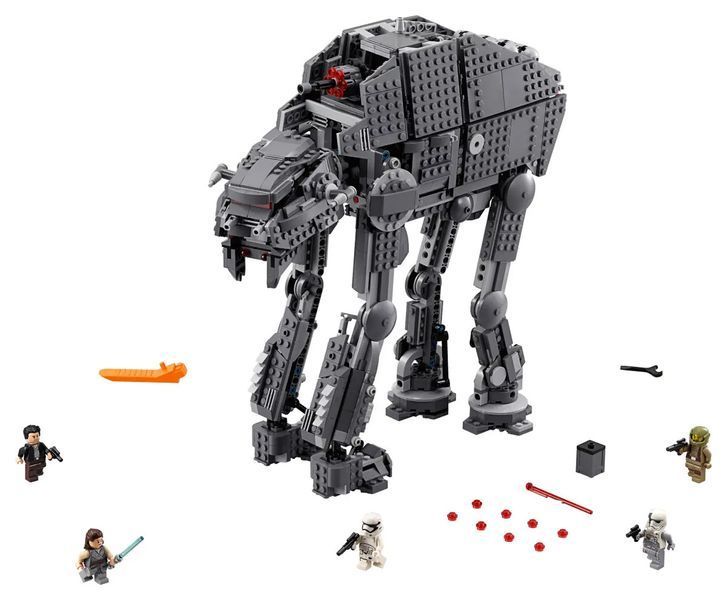 Конструктор Star Wars AT-AT Перший Орден Крокохід 1376 деталей 75189 фото