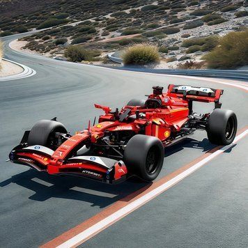 Конструктор Формула 1 Ferrari F1 1020 деталей FERMG58 фото