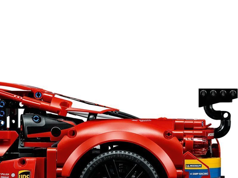 Конструктор спорткар Ferrari 488 GTE гоночна машина 1684 деталей 42125 фото
