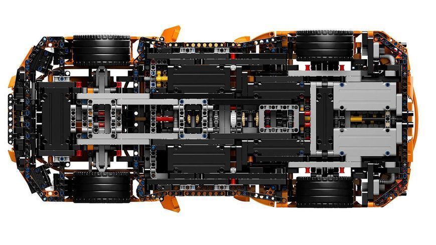 Конструктор Porsche 911 GT3 RS гоночна машина 2704 деталей 42056 фото