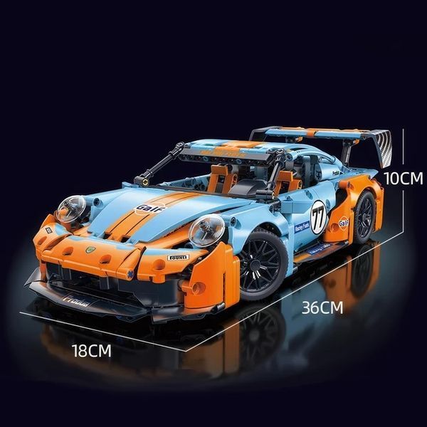 Конструктор спорткар PORSCHE 911 GALF гоночна машина 975 деталей GALF911 фото