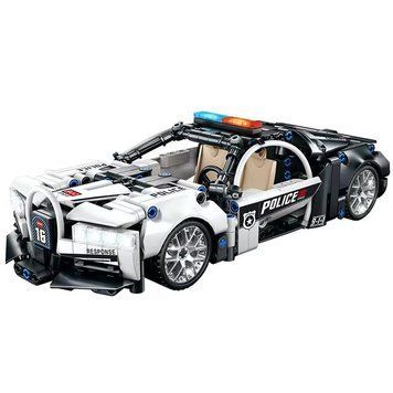 Конструктор спорткар Bugatti Police поліцейська машина 410 деталей 410BP фото
