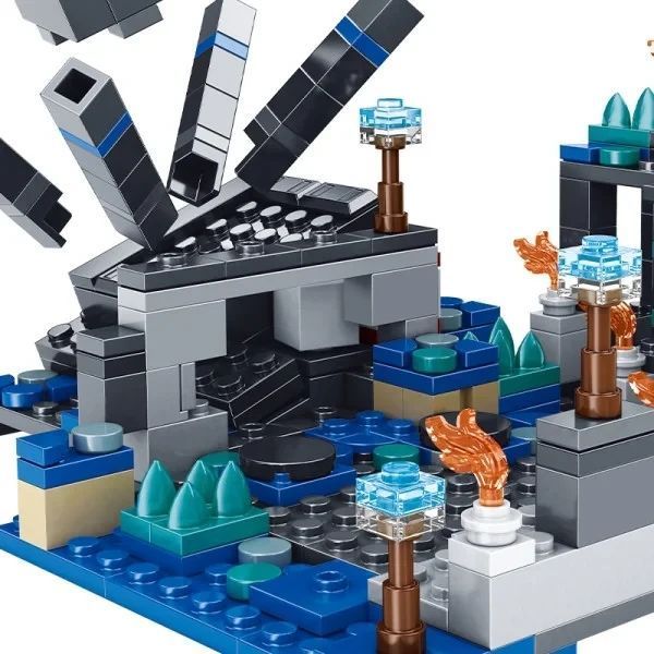 Конструктор Minecraft АА8001 Битва у глибинній пітьмі 437 деталей АА8001 фото