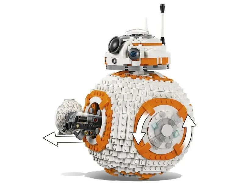 Конструктор Star Wars Дроїд BB-8 1106 деталі 75187 фото