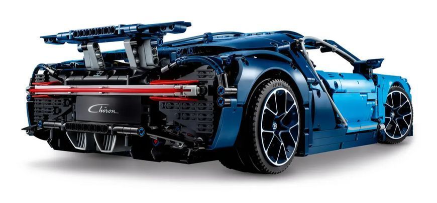 Конструктор спорткар Bugatti Chiron гоночна машина 3599 деталі 42083 фото