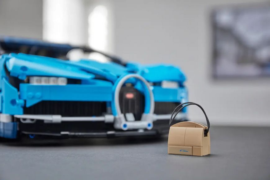 Конструктор спорткар Bugatti Chiron гоночна машина 3599 деталі 42083 фото
