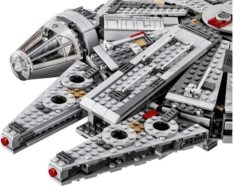 Конструктор Star Wars Сокіл тисячоліття (MILLENNIUM FALCON) 1329 деталей 75105 фото