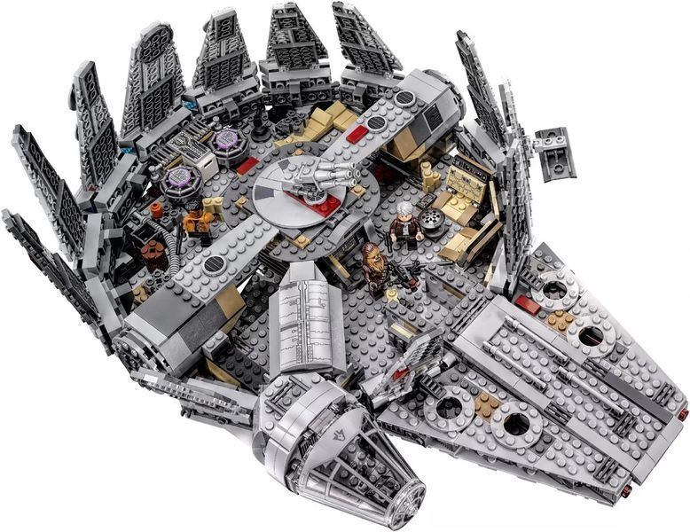 Конструктор Star Wars Сокіл тисячоліття (MILLENNIUM FALCON) 1329 деталей 75105 фото