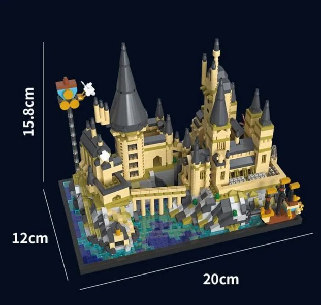 Конструктор з підсвіткою Harry Potter Замок Гоґвортс 2743 деталі 2743LIGHT фото
