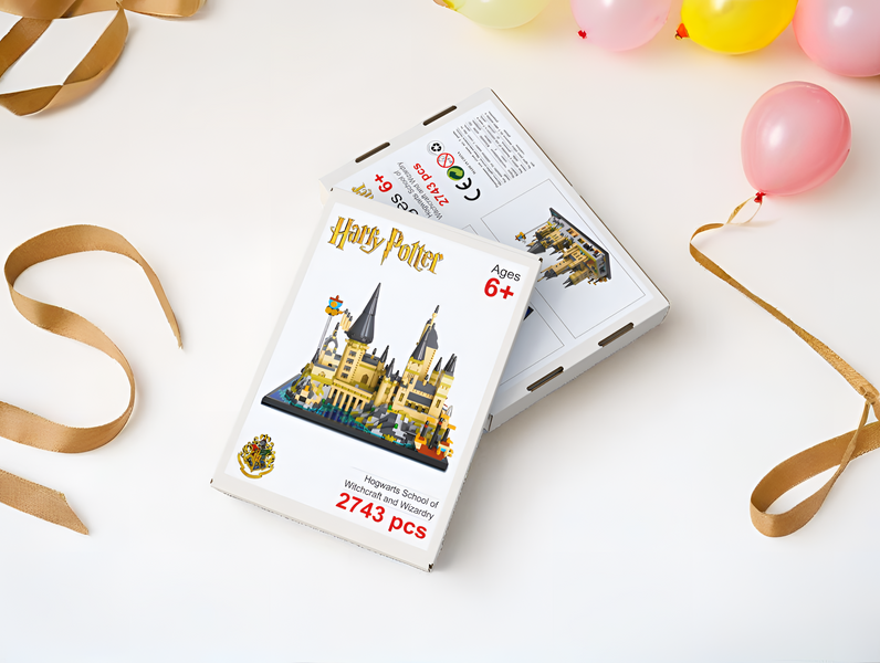 Конструктор з підсвіткою Harry Potter Замок Гоґвортс 2743 деталі 2743LIGHT фото