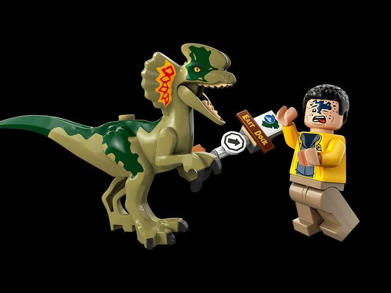 Конструктор Jurassic World Засідка дилофозавра 76958 фото
