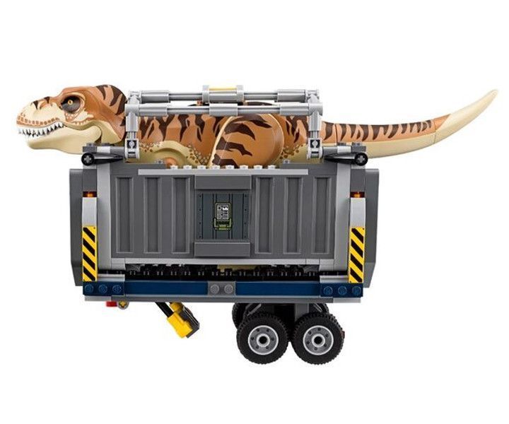 Конструктор Jurassic World Транспорт для перевезення Ті-Рекса 75933 фото