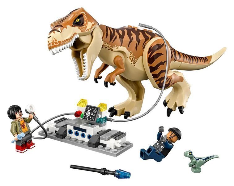 Конструктор Jurassic World Транспорт для перевезення Ті-Рекса 75933 фото