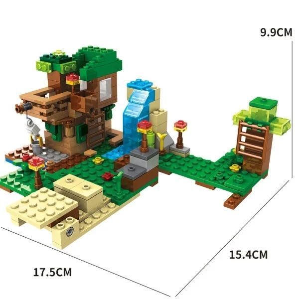 Конструктор Minecraft SJ8801 Будинок на дереві 379 деталей Майнкрафт MineWorld My World 1064 фото