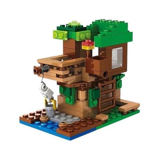 Конструктор Minecraft SJ8803 Видобувна станція 393 деталі Майнкрафт MineWorld My World 1066 фото