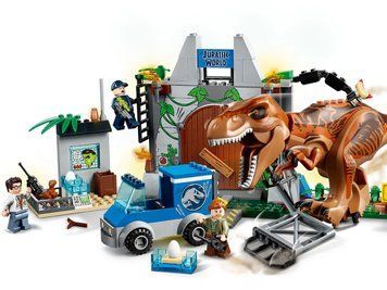 Конструктор Jurassic World Втеча тиранозавра 10758 фото