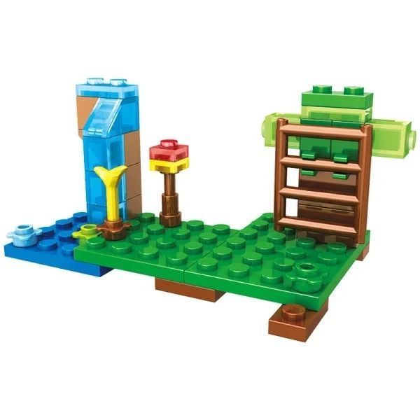 Конструктор Minecraft SJ82007 Битва на скелі 231 деталей Майнкрафт MineWorld My World 1065 фото