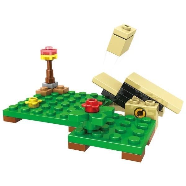 Конструктор Minecraft SJ82007 Битва на скелі 231 деталей Майнкрафт MineWorld My World 1065 фото