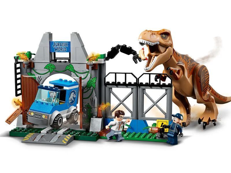 Конструктор Jurassic World Втеча тиранозавра 10758 фото