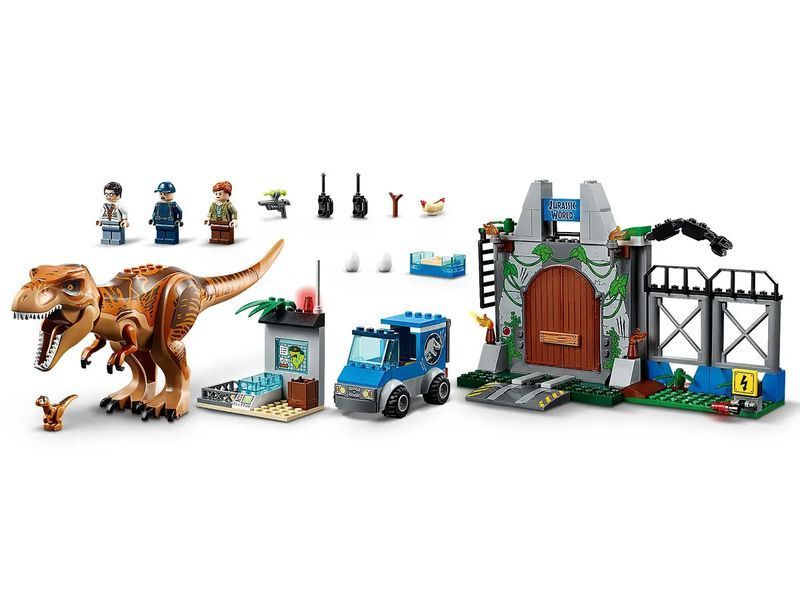 Конструктор Jurassic World Втеча тиранозавра 10758 фото