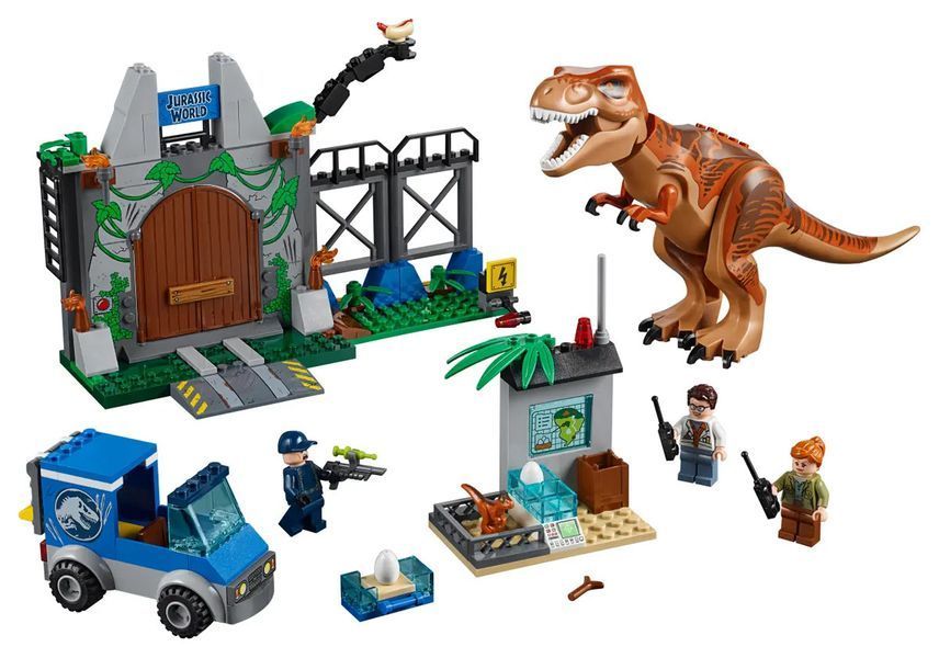 Конструктор Jurassic World Втеча тиранозавра 10758 фото