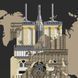 Конструктор Нотр-Дам з підсвіткою 2908 деталей Notre-Dame de Paris 2908 фото 6
