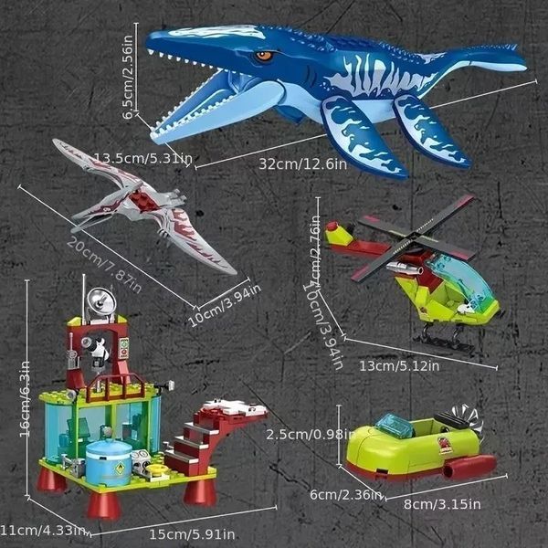 Конструктор Jurassic World Інститут мозазаврів FC3735 фото