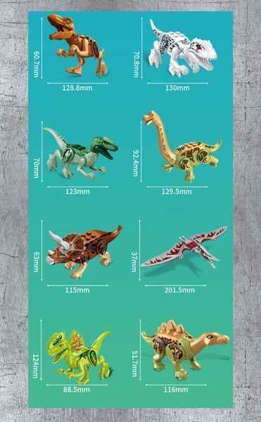 Конструктор Jurassic World Динозаври в люті FC3700 фото