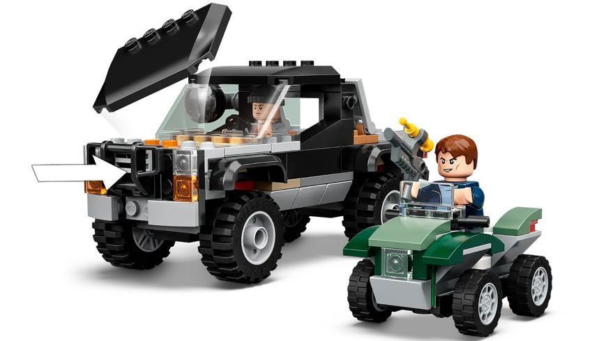 Конструктор Jurassic World Напад трицератопса на пікап 76950 фото