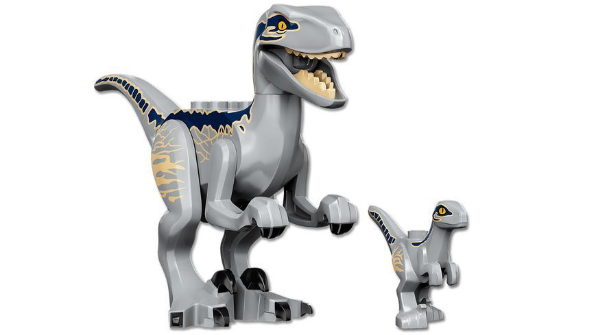 Конструктор Jurassic World Захоплення велоцирапторів Блю та Бети 76946 фото