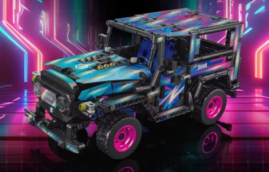 Конструктор джип Toyota на 910 деталей BOX 910J фото