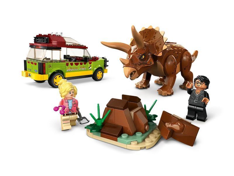 Конструктор Jurassic World Дослідження трицератопсів 76959 фото