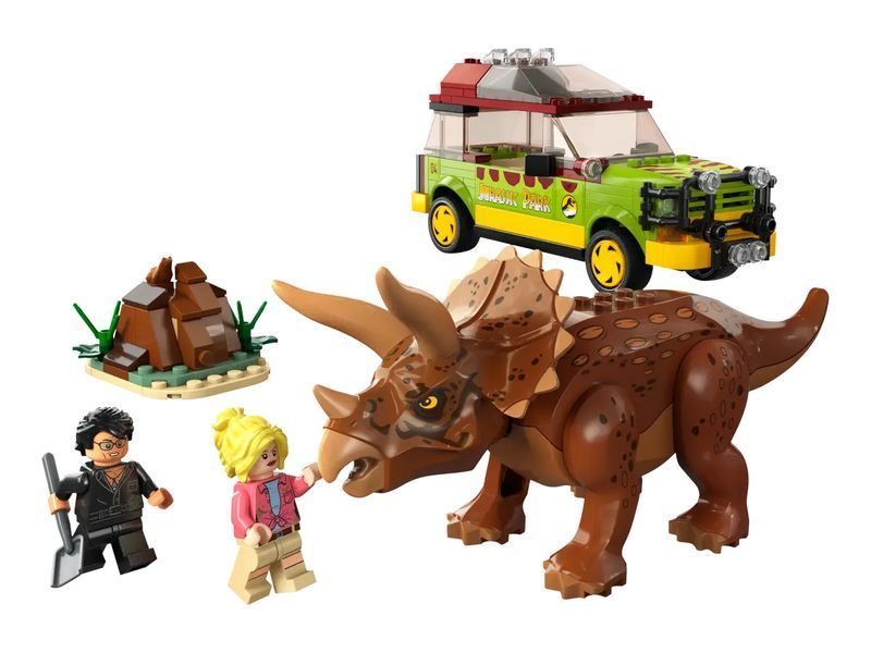 Конструктор Jurassic World Дослідження трицератопсів 76959 фото