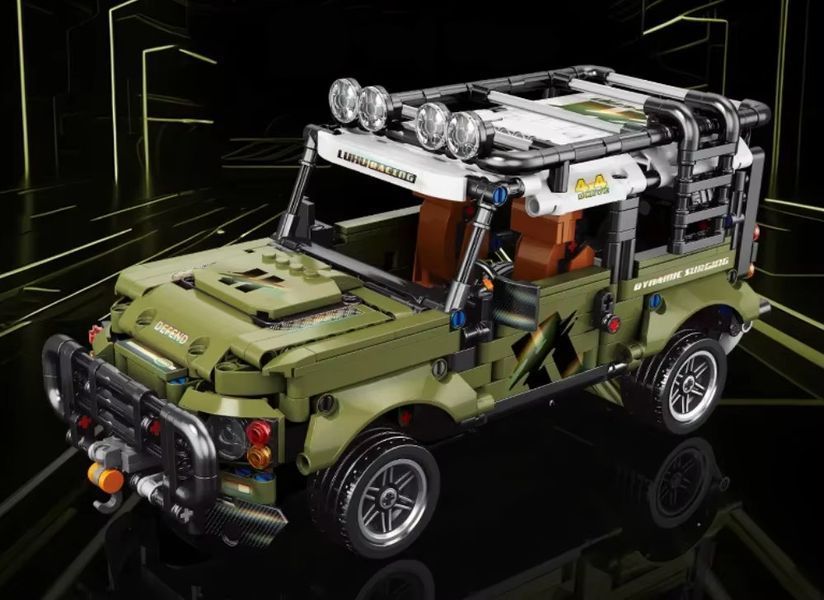 Конструктор джип Land Rover на 768 деталей BOX 3309 фото