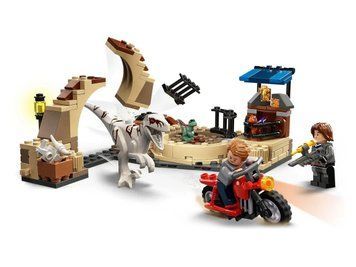 Конструктор Jurassic World Переслідування атроцираптора на мотоциклі 76945 фото