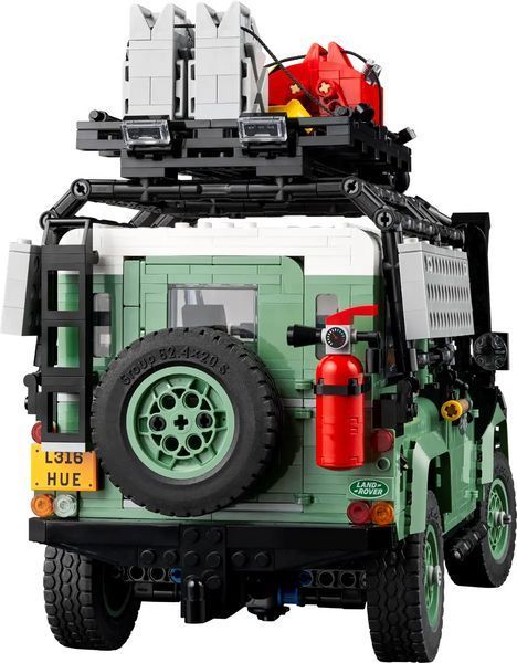 Конструктор джип Land Rover Classic Defender 90 2336 деталей 10317 фото