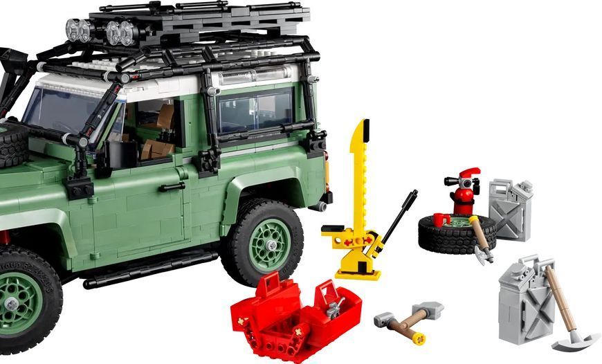 Конструктор джип Land Rover Classic Defender 90 2336 деталей 10317 фото